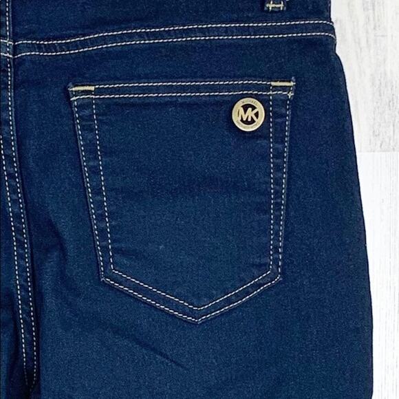 MICHAEL KORS High Rise Skinny Jeans, Dark Wash Women's Size 6 NWT - Picture 5 of 9